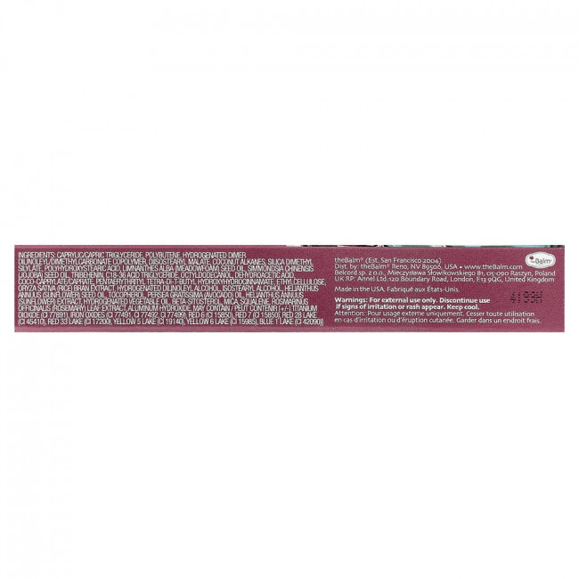 theBalm Cosmetics, масло для губ, аромат «Ягодный», 7 мл (0,23 жидких унции) theBalm Cosmetics, масло для губ, аромат «Ягодный», 7 мл (0,23 жидких унции)