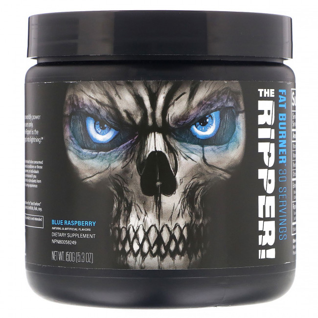 JNX Sports, The Ripper, жиросжигающая добавка, голубая малина, 150 г (5,3 унции) JNX Sports, The Ripper, жиросжигающая добавка, голубая малина, 150 г (5,3 унции)