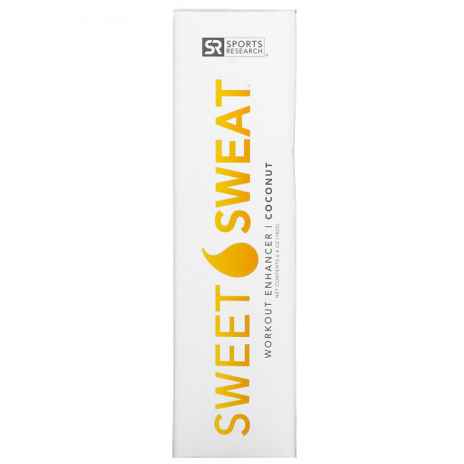 Sports Research, Sweet Sweat, интенсификатор для тренировок, кокос, 182 г (6,4 унции)