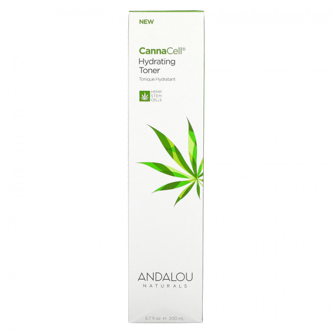 Andalou Naturals, CannaCell, увлажняющий тоник, 200 мл (6,7 жидк. Унции)