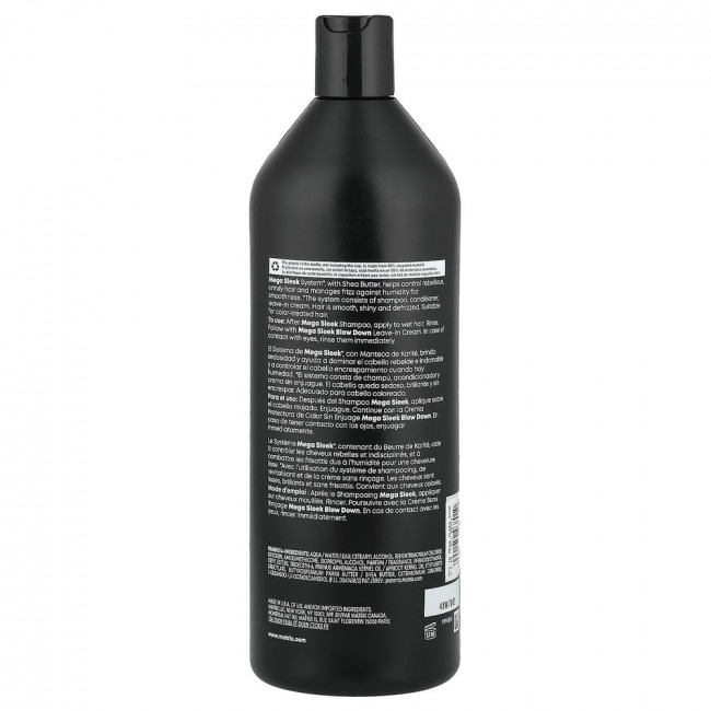 Matrix, Total Results™, Mega Sleek Conditioner, масло ши, 33,8 жидких унций (1 л) Matrix, Total Results™, Mega Sleek Conditioner, масло ши, 33,8 жидких унций (1 л)