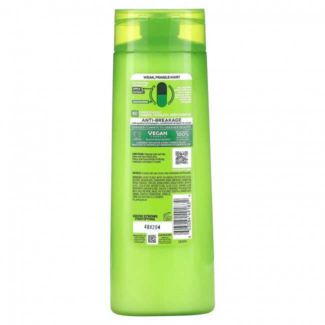 Garnier, Укрепляющий шампунь, Grow Strong, 370 мл (12,5 жидк.) Garnier, Укрепляющий шампунь, Grow Strong, 370 мл (12,5 жидк.)