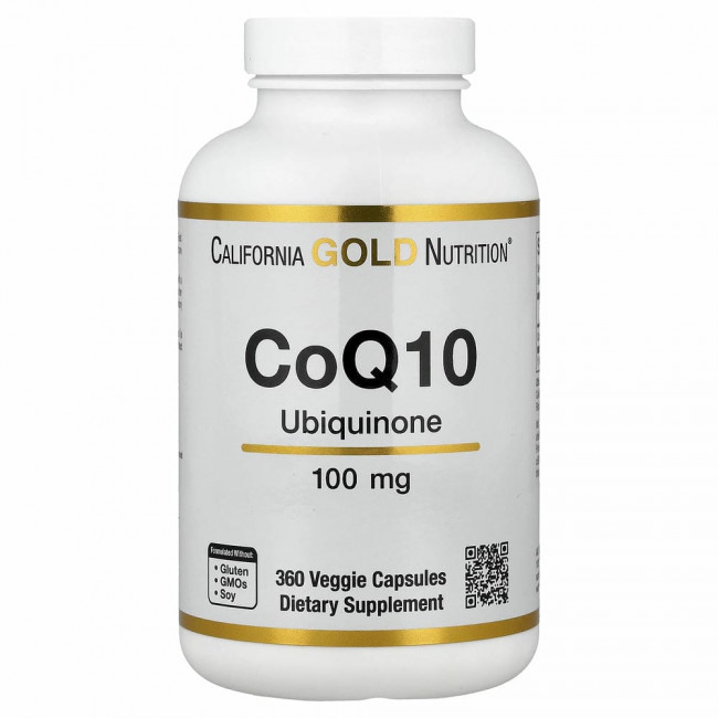 Lake Avenue Nutrition, коэнзим Q10, класса USP, 100 мг, 360 растительных капсул Lake Avenue Nutrition, коэнзим Q10, класса USP, 100 мг, 360 растительных капсул