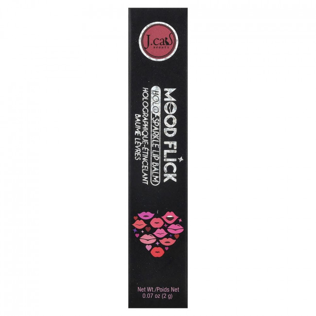 J.Cat Beauty, Mood Flick, Holo-Sparkle Lip Balm, MLB102 Out of Retrograde, 0.07 oz (2 g) J.Cat Beauty, Mood Flick, Holo-Sparkle Lip Balm, MLB102 Out of Retrograde, 0.07 oz (2 g)