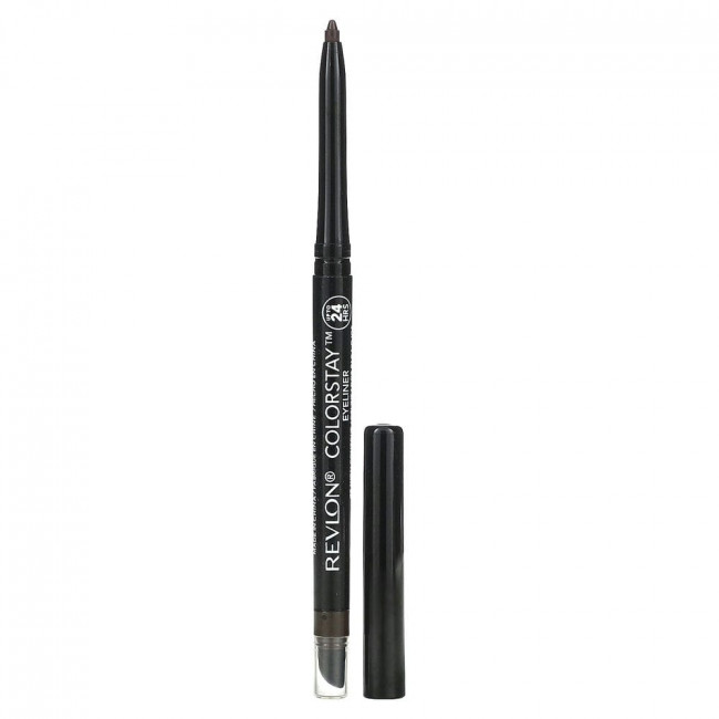 Revlon, Colorstay, подводка-карандаш, 202 черно-коричневый, 0,28 г (0,01 унции)