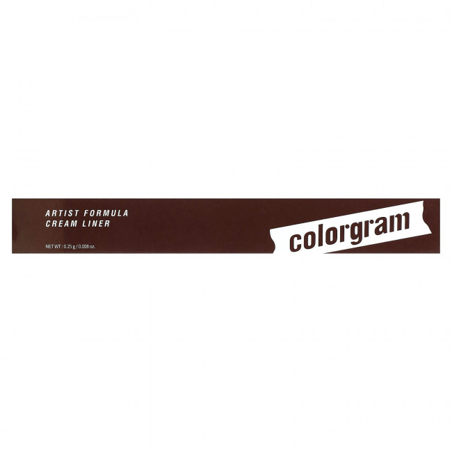 Colorgram, Artist Formula Cream Liner, 05 шоколадный коричневый, 0,25 г (0,008 унции) Colorgram, Artist Formula Cream Liner, 05 шоколадный коричневый, 0,25 г (0,008 унции)