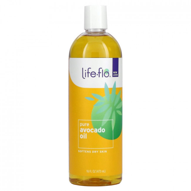 Life-flo, чистое масло авокадо, 473 мл (16 жидк. унции) Life-flo, чистое масло авокадо, 473 мл (16 жидк. унции)