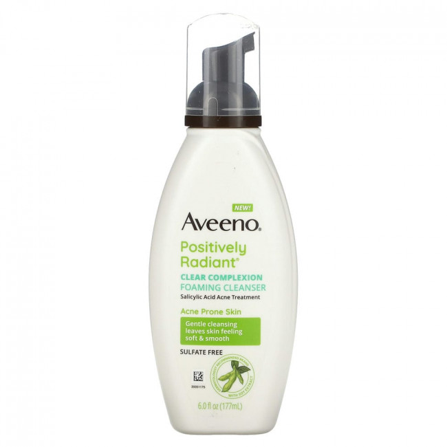 Aveeno, Active Naturals, Clear Complexion, Foaming Cleanser, 6 fl oz