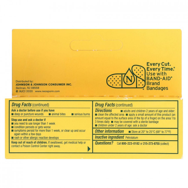 Neosporin, Burn Relief Ointment, Maximum Strength , 0.5 oz (14.2 g)
