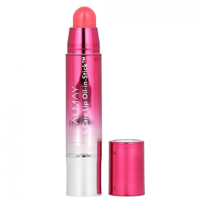 Almay, Color & Care Lip Oil-In-Stick, 120 Rosy Glaze, 0.09 oz (2.5 g)