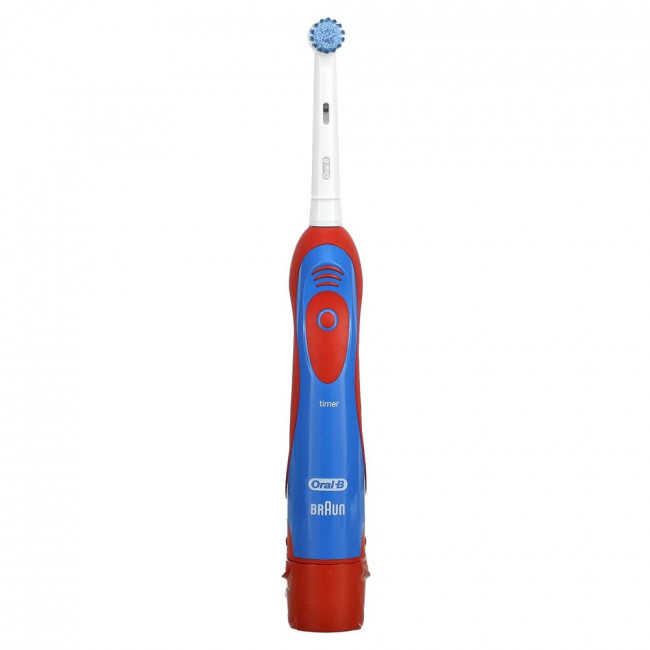 Oral-B, электрическая зубная щетка, «Мерцающие блестки», 1 зубная щетка