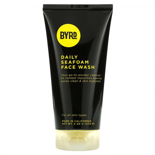 Byrd Hairdo Products, Средство для умывания Daily Seafoam, соленый кокос, 5 унций (147,8 мл) Byrd Hairdo Products, Средство для умывания Daily Seafoam, соленый кокос, 5 унций (147,8 мл)