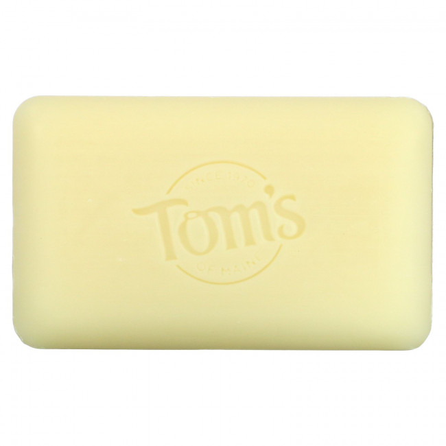 Tom's of Maine, Натуральное мыло для красоты, свежий эвкалипт с необработанным маслом ши, 141 г (5 унций)
