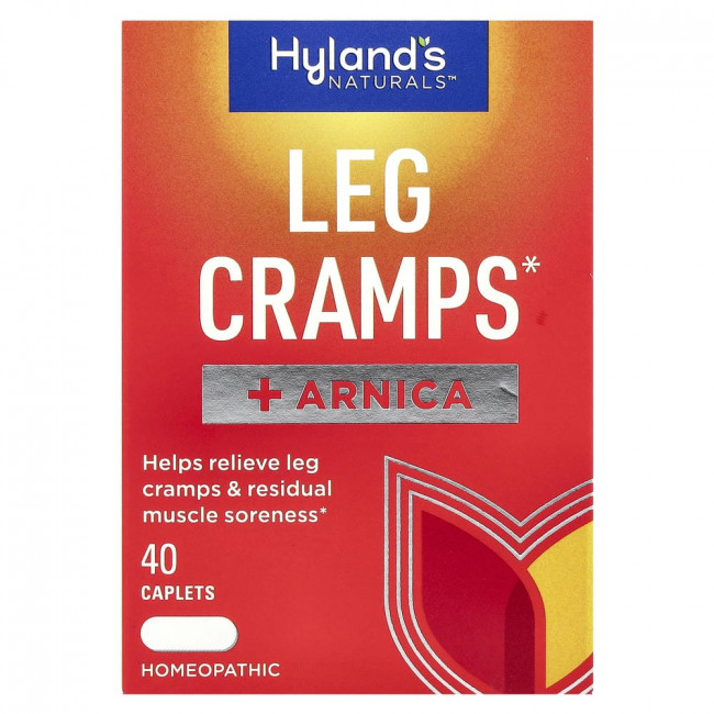 Hyland's Naturals, от судорог в ногах + арника, 40 капсул Hyland's Naturals, от судорог в ногах + арника, 40 капсул