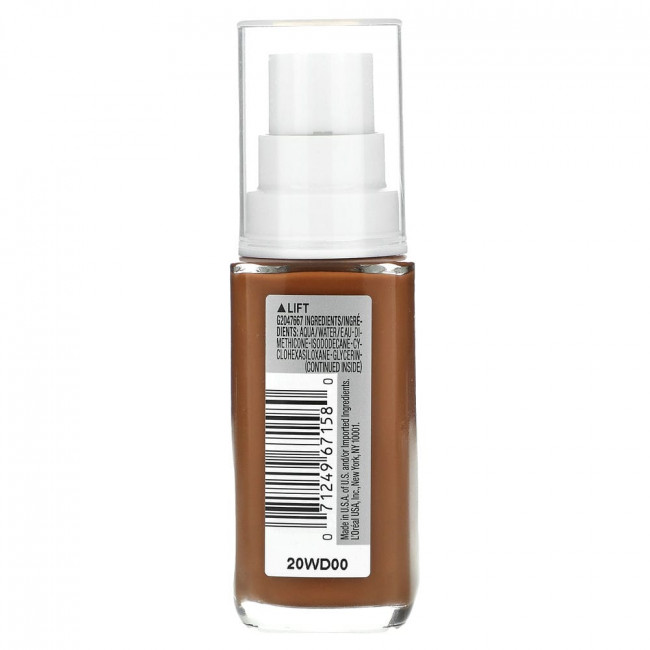 L'Oréal, True Match, супер-смешиваемая основа, C8, холодная, средняя глубина, 30 мл (1 жидк. Унция)