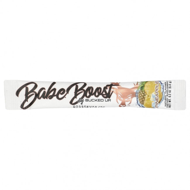 Bucked Up, Babe Boost, синий ананас, 30 пакетиков по 6,4 г (0,2 унции)