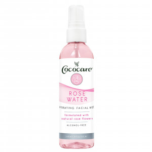Cococare, Rose Water, Hydrating Facial Mist, Alcohol-Free, 4 fl oz (118 ml)