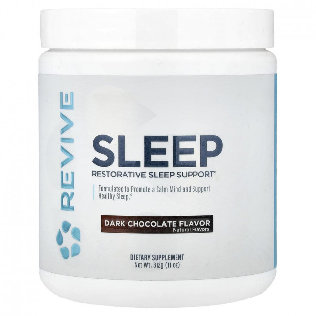 Revive, Sleep, Темный шоколад, 312 г (11 унций)