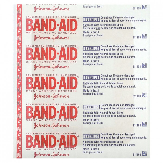 Band Aid, Adhesive Cover, Skin-Flex, Large, 6 Covers