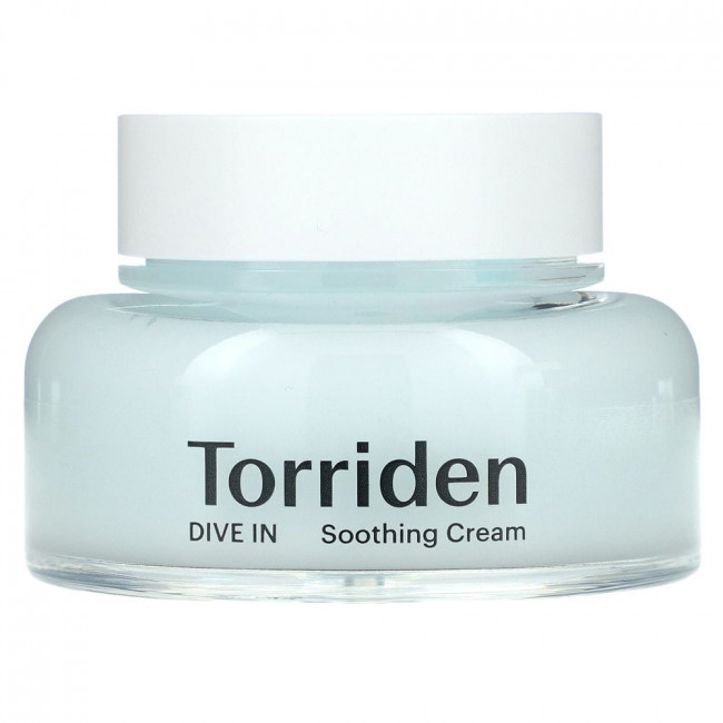 Torriden, Успокаивающий крем для дайвинга, 100 мл (3,38 жидк. Унции)