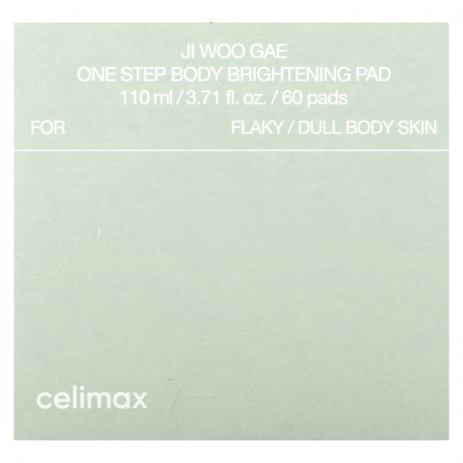Celimax, Ji Woo Gae, One Step, осветляющие салфетки для тела, 60 шт. Celimax, Ji Woo Gae, One Step, осветляющие салфетки для тела, 60 шт.
