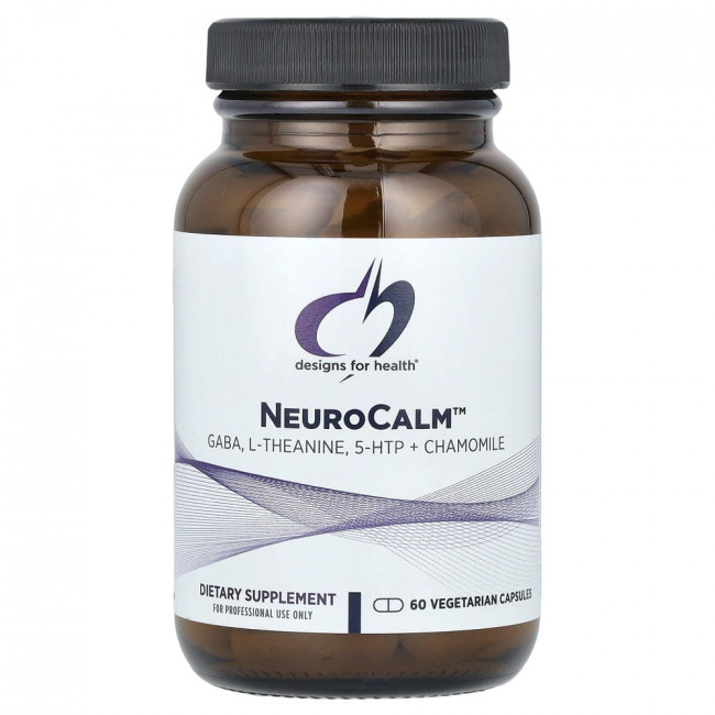 Designs For Health, NeuroCalm™, 60 вегетарианских капсул Designs For Health, NeuroCalm™, 60 вегетарианских капсул