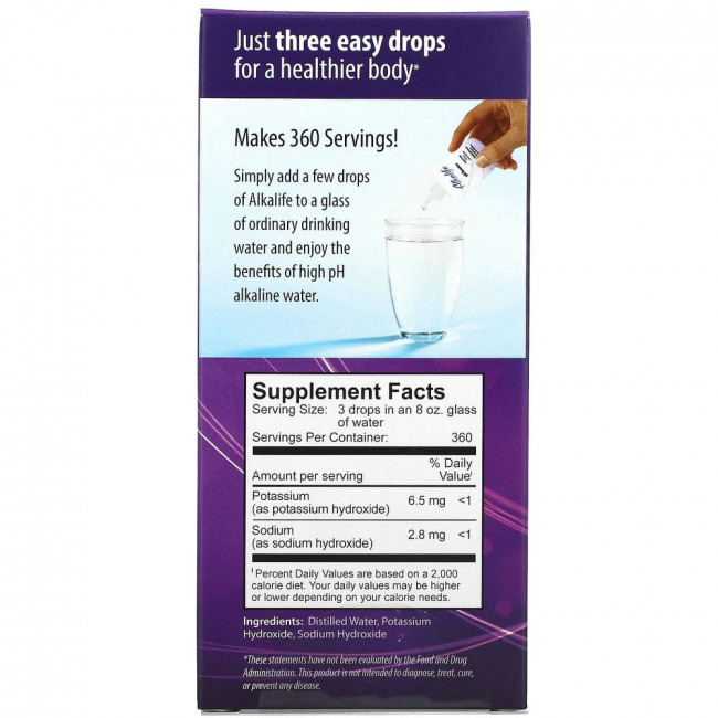Alkalife, pH Booster Drops, 1.25 fl oz (37 ml) Alkalife, pH Booster Drops, 1.25 fl oz (37 ml)