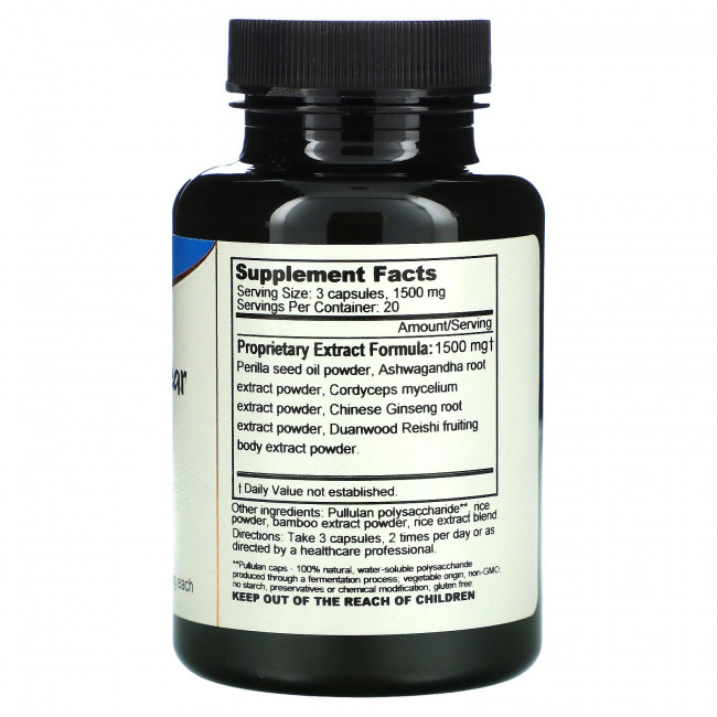 Dragon Herbs, Perilla Clear, 500 мг, 60 вегетарианских капсул