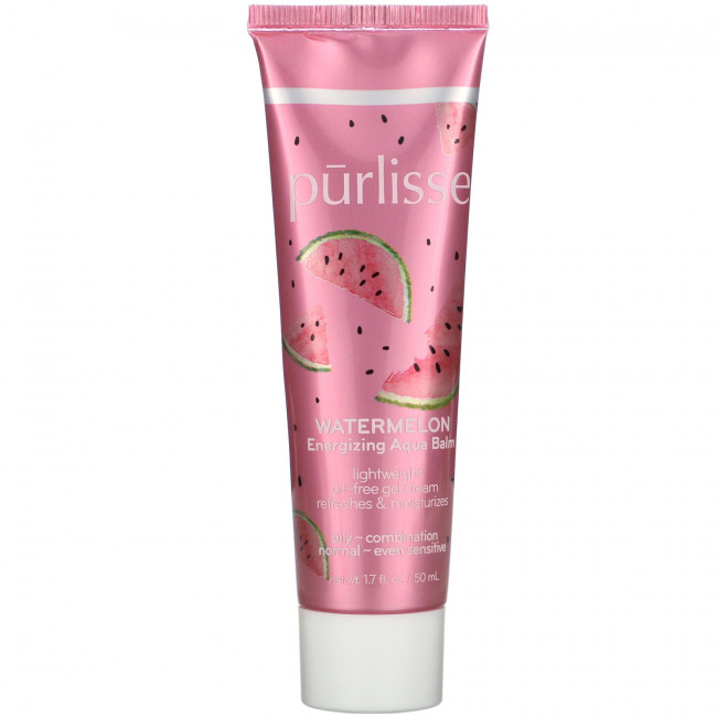 Purlisse, Watermelon, Energizing Aqua Balm, 1.7 fl oz (50 ml) Purlisse, Watermelon, Energizing Aqua Balm, 1.7 fl oz (50 ml)