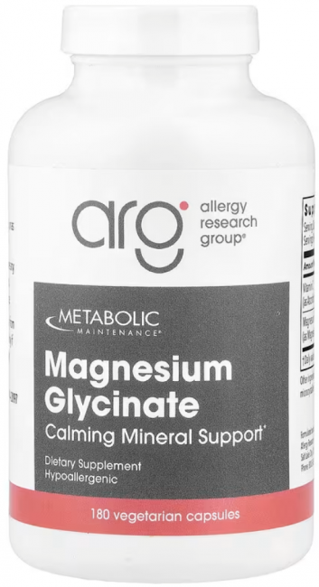 Metabolic Maintenance, глицинат магния, 180 капсул Metabolic Maintenance, глицинат магния, 180 капсул