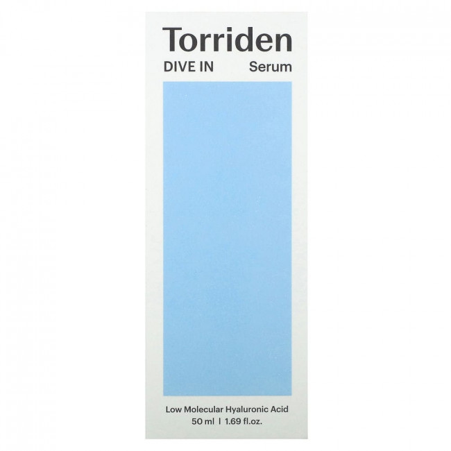 Torriden, Dive In, Low Molecular Hyaluronic Acid Serum, 1.69 fl oz (50 ml)