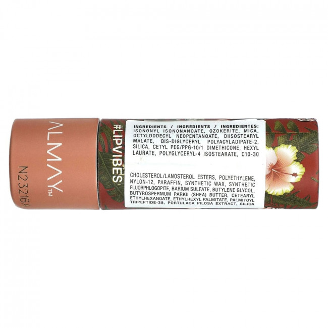 Almay, Lip Vibes Lipstick, 120 Go Wild, 0.14 oz (4.0 g)