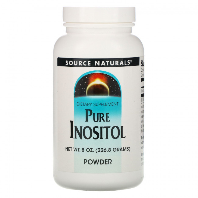 Source Naturals, инозитол, чистый порошок, 226,8 г (8 унций)