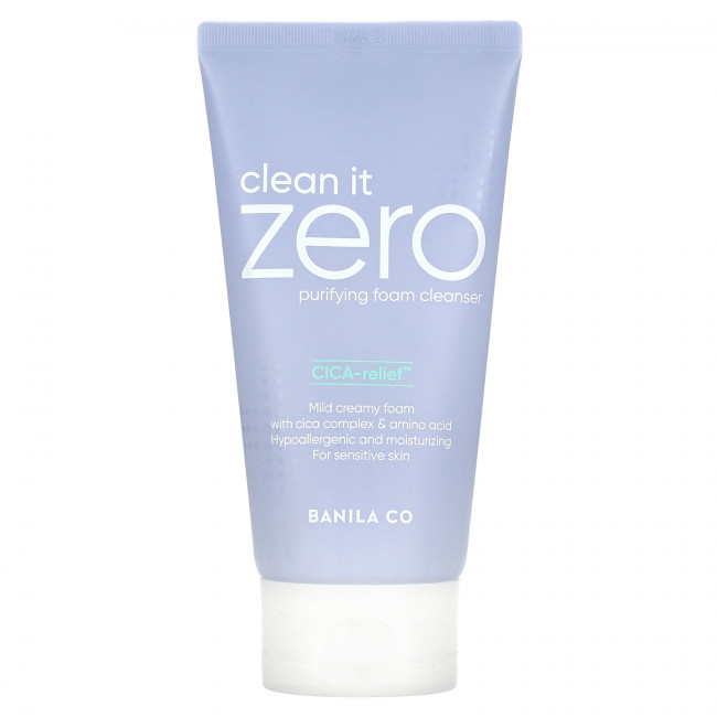 Banila Co, Clean it Zero, очищающая пенка для умывания, 150 мл (5,07 жидк. Унции) Banila Co, Clean it Zero, очищающая пенка для умывания, 150 мл (5,07 жидк. Унции)