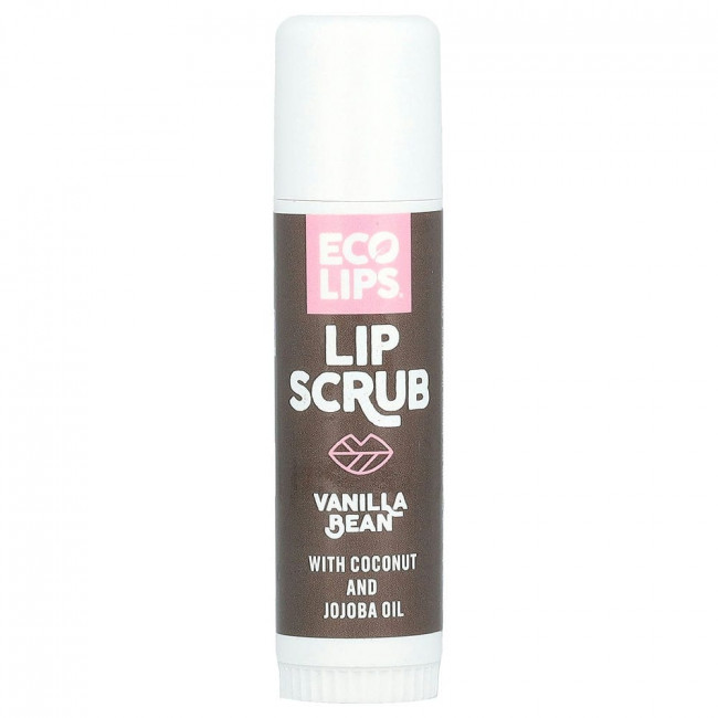 Eco Lips Inc., скраб для губ, ваниль, 17 г (0,56 унции)
