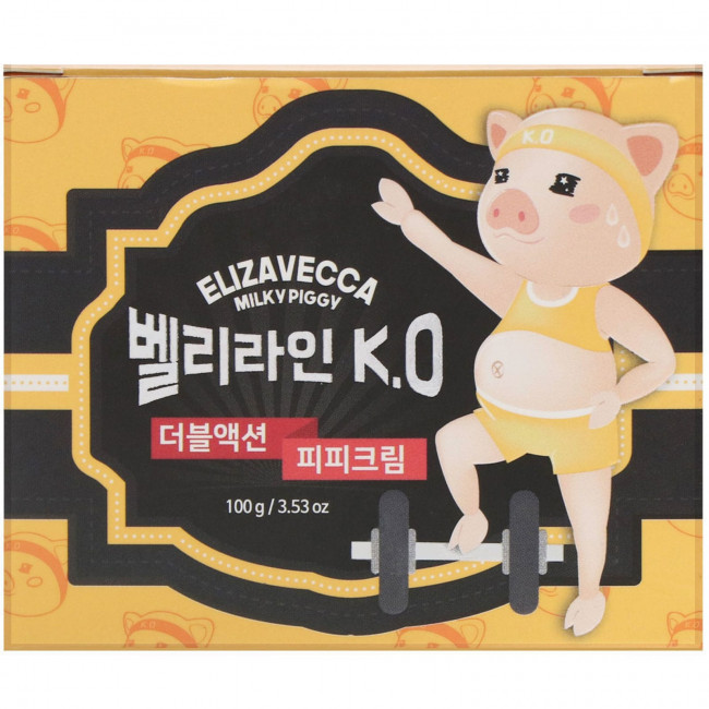Elizavecca, Milky Piggy, крем для тела массажный подтягивающий, 100 г (3,53 унции) Elizavecca, Milky Piggy, крем для тела массажный подтягивающий, 100 г (3,53 унции)