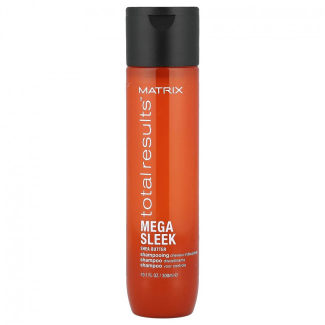 Matrix, Total Results™, Mega Sleek Shampoo, Shea Butter, 10.1 fl oz (300 ml) Matrix, Total Results™, Mega Sleek Shampoo, Shea Butter, 10.1 fl oz (300 ml)