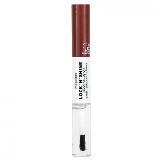 wet n wild, MegaLast, Lock 'N' Shine, краска для губ и блеск, Affogato Dreams, 8 мл (0,26 жидк. Унции)