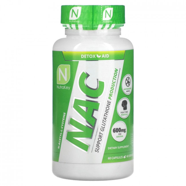 Nutrakey, NAC, 60 Capsules