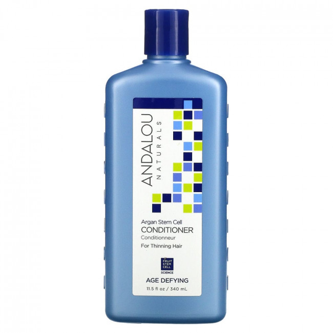 Andalou Naturals, кондиционер, антивозрастной, против выпадения волос, со стволовыми клетками арганы, 340 мл (11,5 жидк. унции) Andalou Naturals, кондиционер, антивозрастной, против выпадения волос, со стволовыми клетками арганы, 340 мл (11,5 жидк. унции)