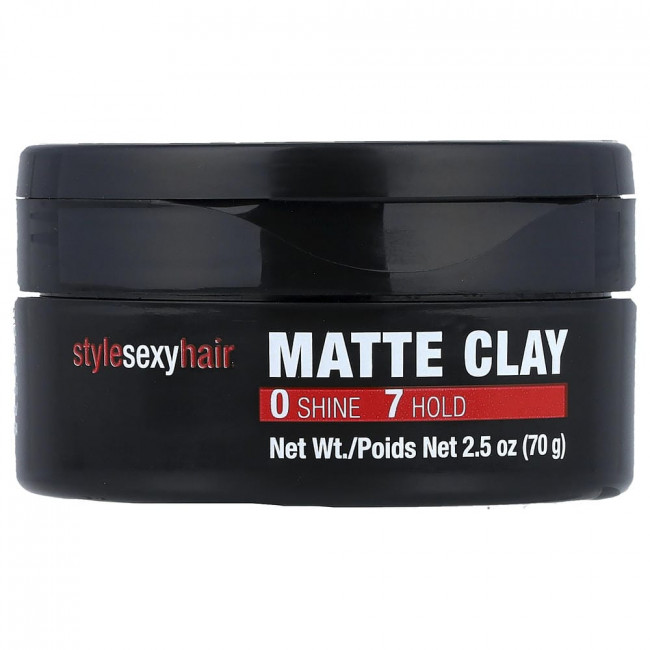 SexyHair, матовая глина, текстурирующая, 70 г (2,5 унции) SexyHair, матовая глина, текстурирующая, 70 г (2,5 унции)