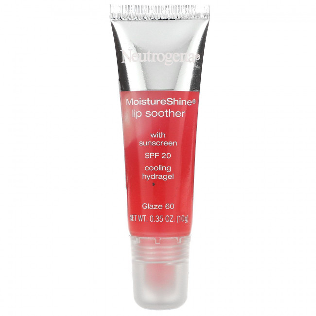 Neutrogena, MoistureShine, пустышка для губ, SPF 20, глазурь 60, 10 г (0,35 унции) Neutrogena, MoistureShine, пустышка для губ, SPF 20, глазурь 60, 10 г (0,35 унции)