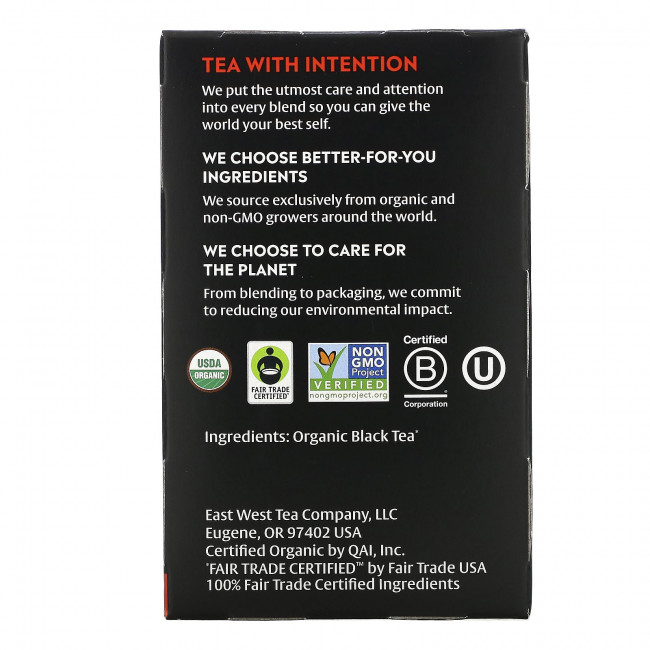 Choice Organic Teas, Black Tea, English Breakfast, 16 чайных пакетиков, 32 г (1,12 унции) Choice Organic Teas, Black Tea, English Breakfast, 16 чайных пакетиков, 32 г (1,12 унции)