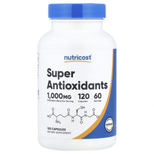 Nutricost, суперантиоксиданты, 120 капсул Nutricost, суперантиоксиданты, 120 капсул