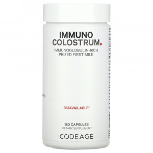 Codeage, Immuno Colostrum, 180 капсул