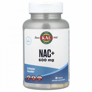 KAL, NAC+, 60 таблеток KAL, NAC+, 60 таблеток