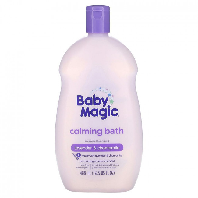 Baby Magic, Calming Bath, Lavender & Chamomile , 16.5 fl oz (488 ml)