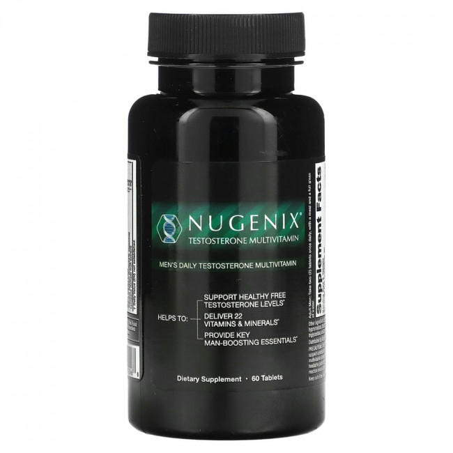 Nugenix, Testosterone Multivitamin, 60 Tablets