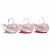 NUK, Orthodontic Pacifier Value Pack, 0-6 Months, Pink, 3 Pack
