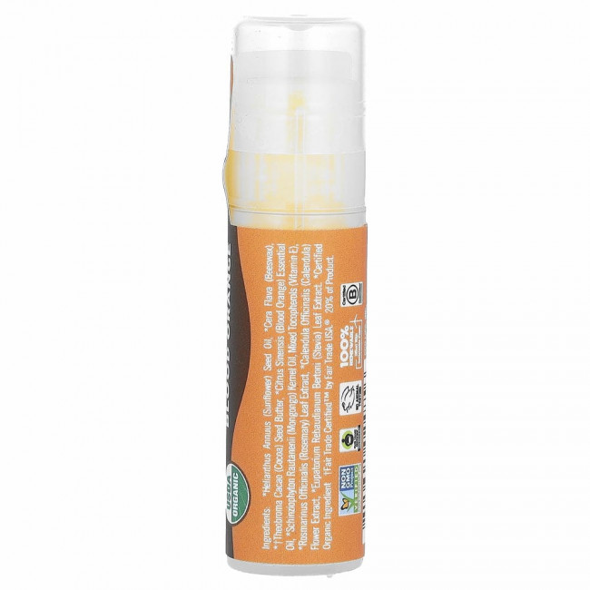 Eco Lips, Mongo Kiss, бальзам для губ, красный апельсин, 7 г (0,25 унции)